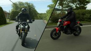 Triumph Speed Triple, RS Ducati Monster Plus