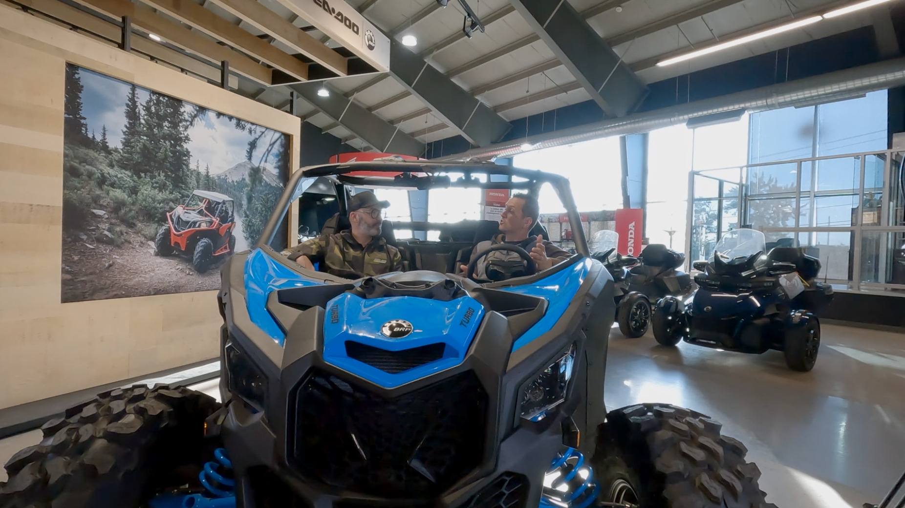 Maverick X3, Outlander 6x6, RZR Turbo