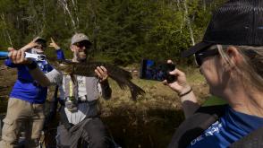 Pêche aux brochets, Pourvoirie du Lac Oscar